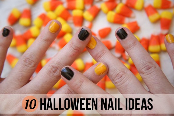 10 Fun + Easy Halloween Nail Ideas | HelloGlow.co