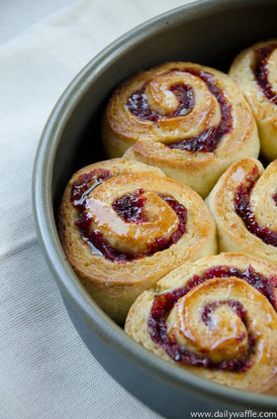 Cranberry Black Pepper Sweet Rolls