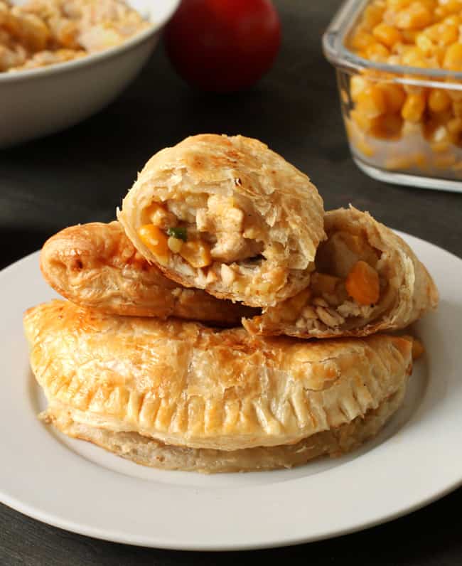 Turkey and Mashed Potato Empanadas