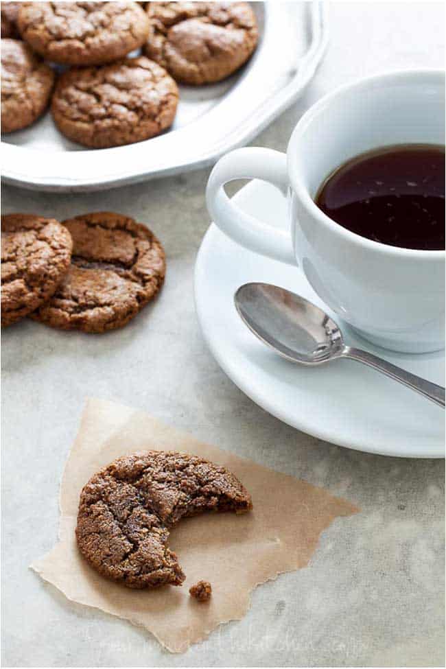 Chewy Ginger Molasses Cookies