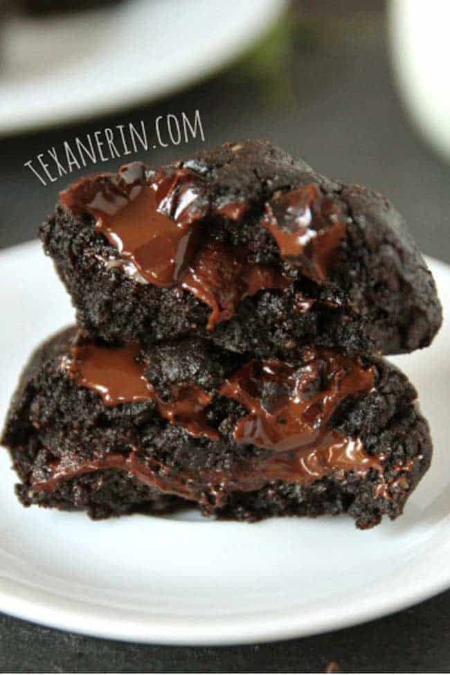Grain Free Fresh Mint Double Chocolate Cookies