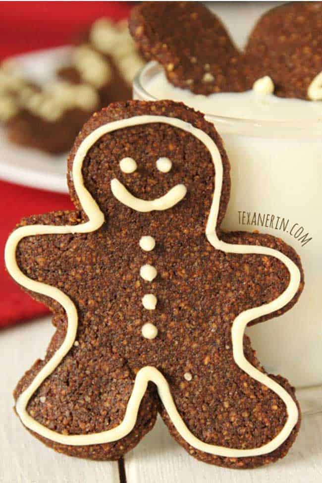 Soft and Chewy Grain-free Gingerbread Men