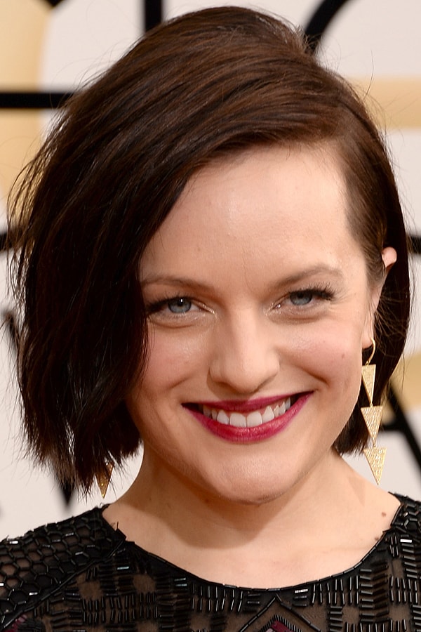 Elisabeth Moss' crimped bob