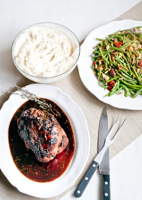 HERBED BALSAMIC PORK ROAST