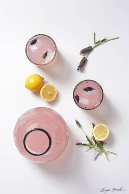 Infused lemonade