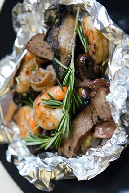 Surf and turf foil packs