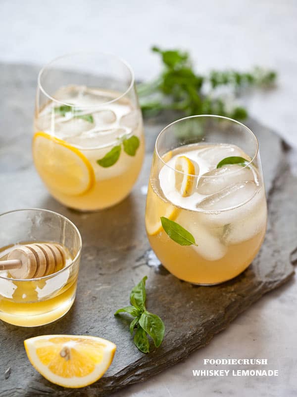 Whiskey lemonade