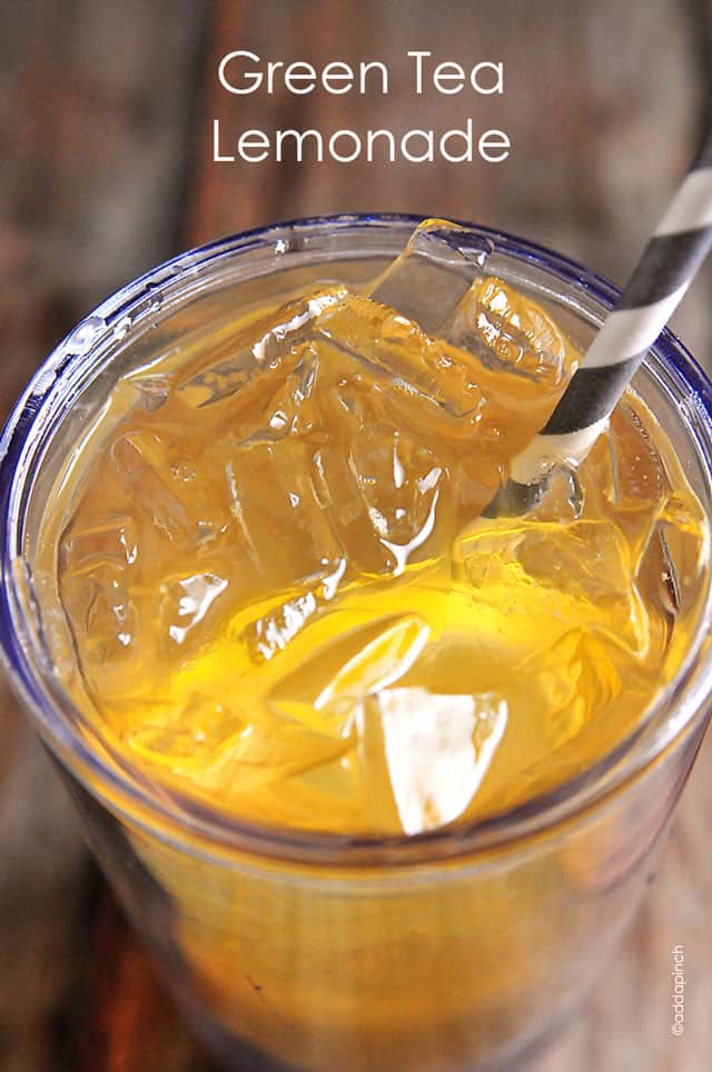 Green tea lemonade