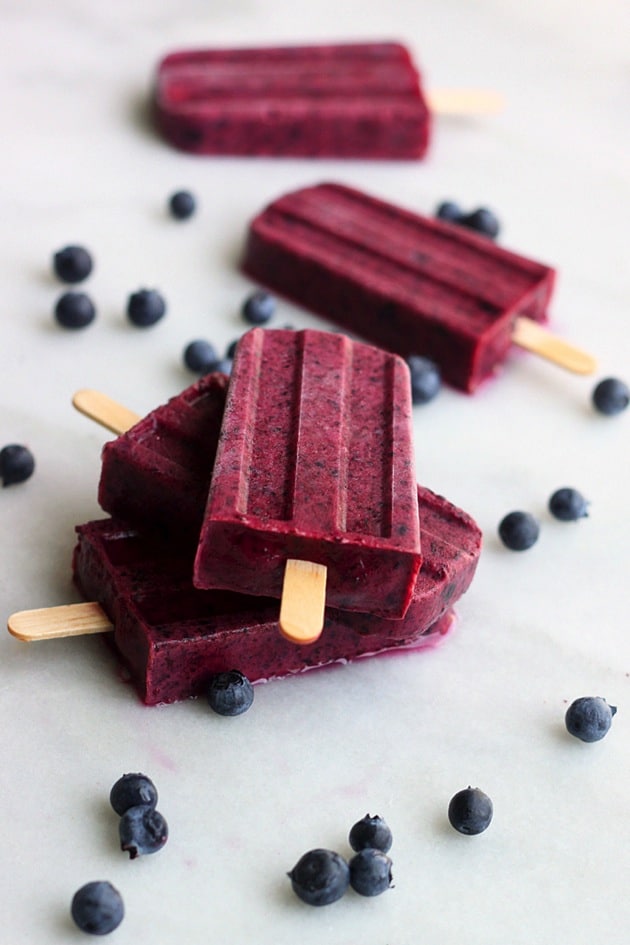 Blueberry Zinger Pops