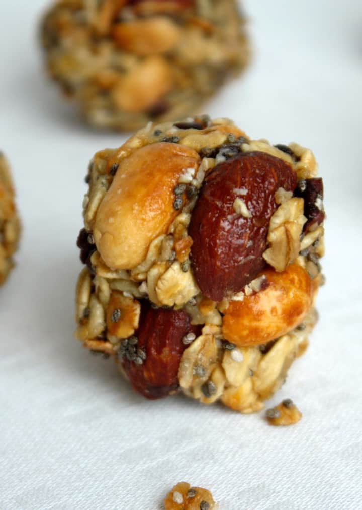 Gluten Free Vegan Granola Energy Bites