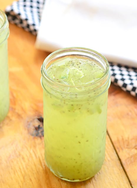 Cucumber, Lime and Chia Fresca