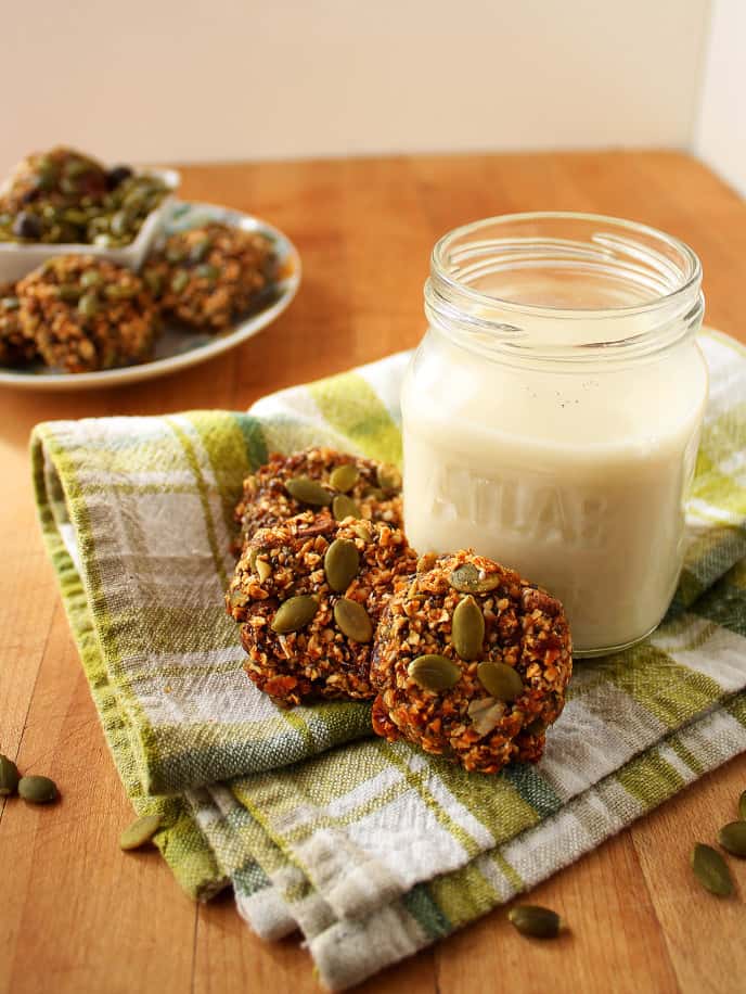 Banana Chocolate Chip Superfood Cookies