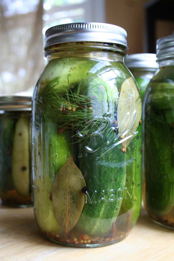Natural fermented pickles