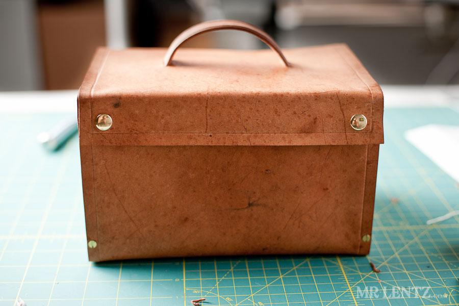 Leather Lunch Box