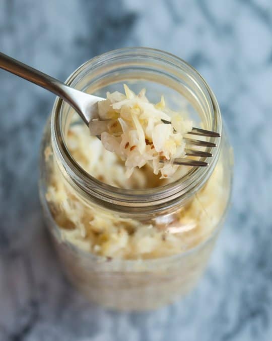 Homemade Sauerkraut