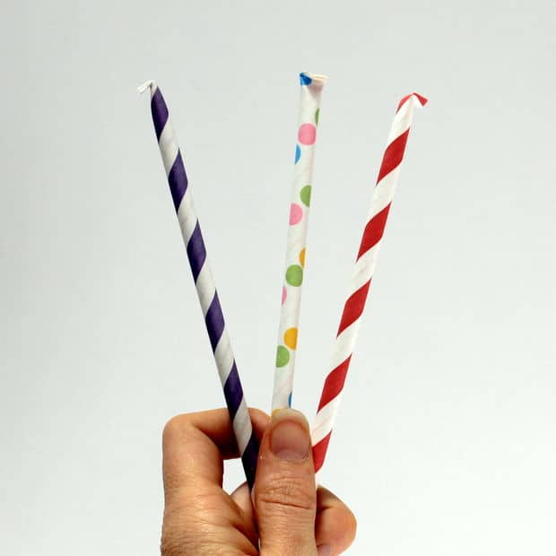 Homemade Pixie Sticks
