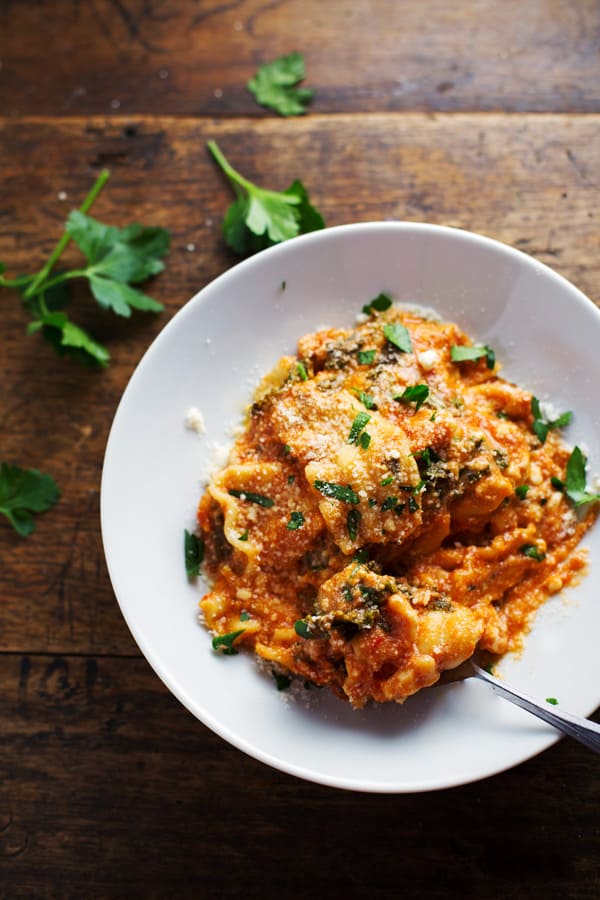 Crockpot veggie lasagna