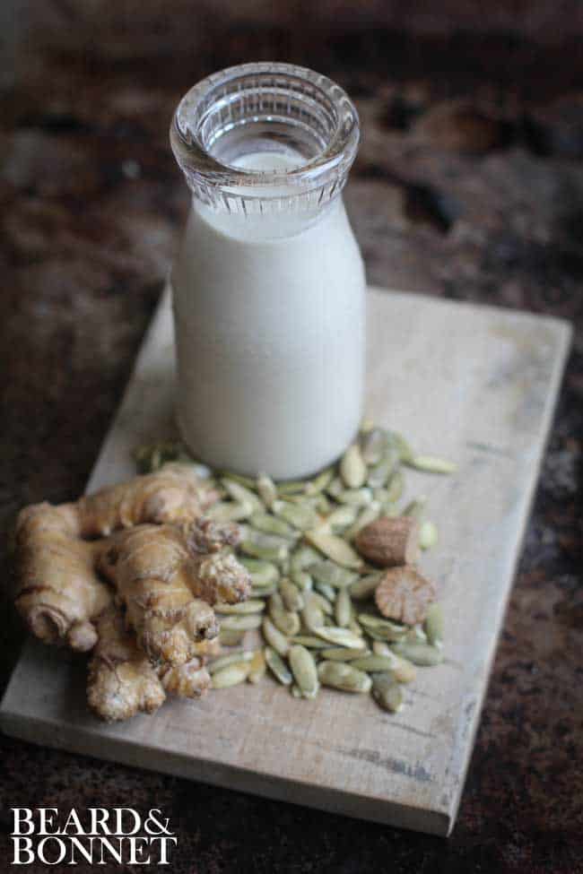 Pumpkin Spiced Pepita Milk