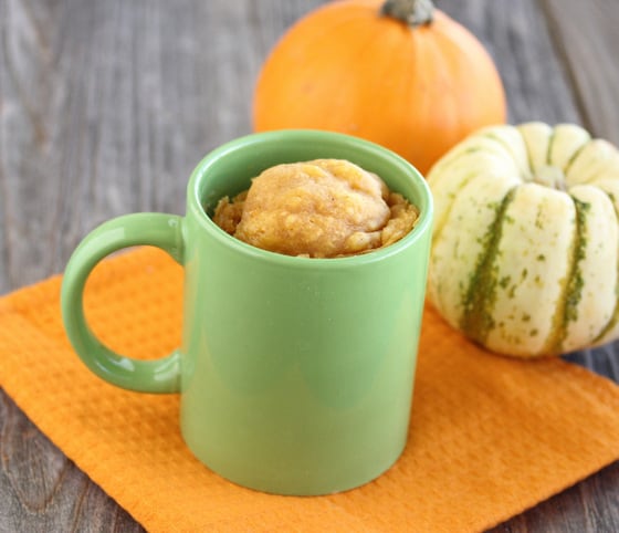 Pumpkin Cinnamon Mug Cake