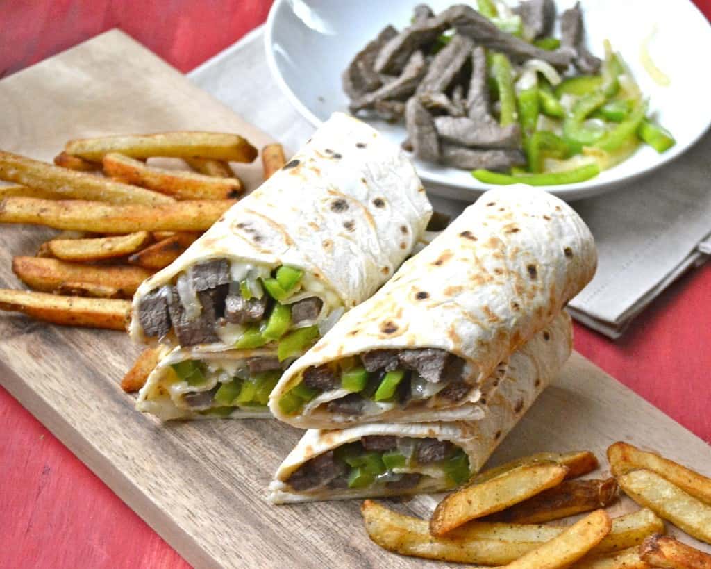 Philly Cheesesteak Wrap