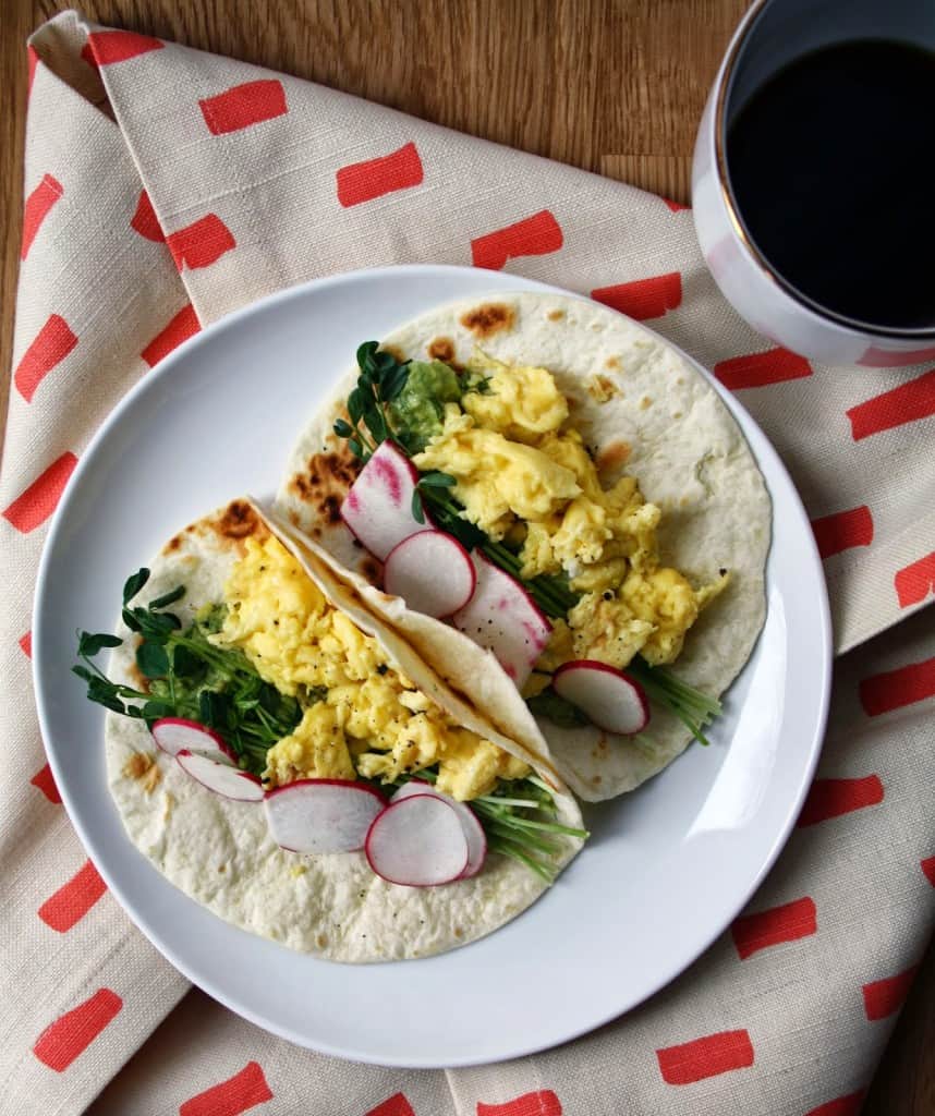 Scrambled Egg Wrap