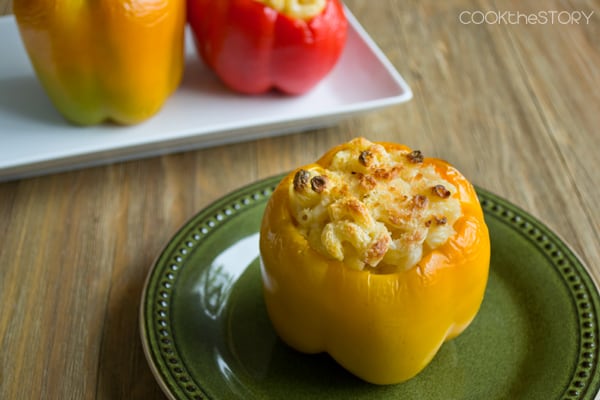 Mac & Cheese Stuffed Peppers