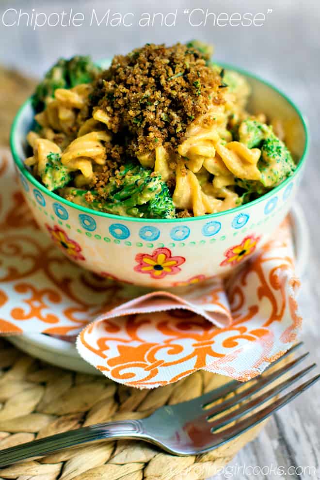 Vegan Chipotle Mac & Cheese
