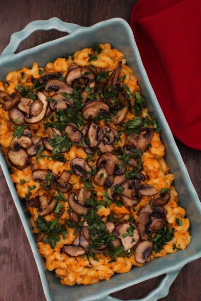 Roasted Sweet Potato Mac & Cheese