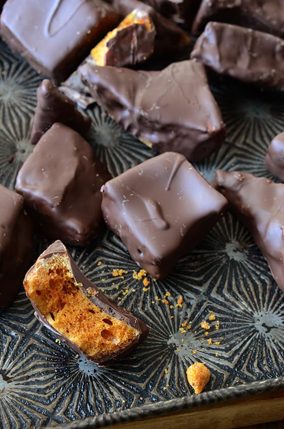 Chocolate Covered Sponge Candy