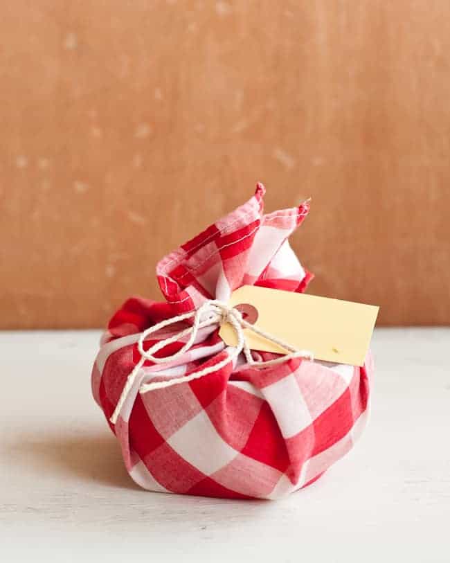 Eco friendly gift wrap