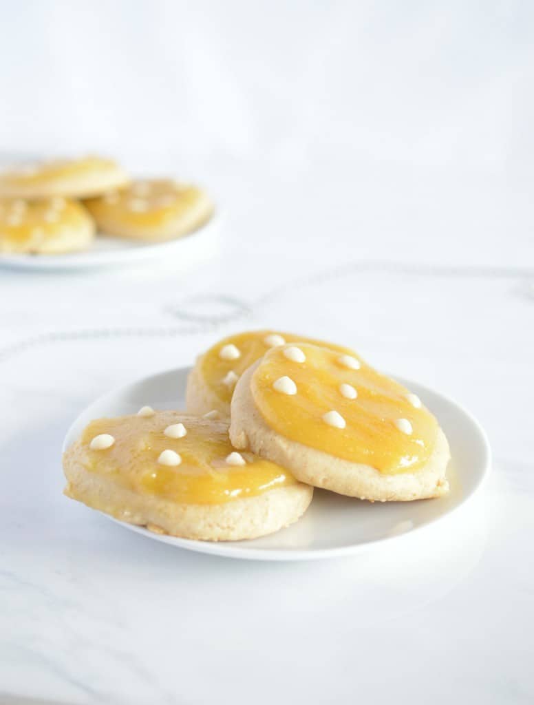 Frosted Lemon Sugar Cookies