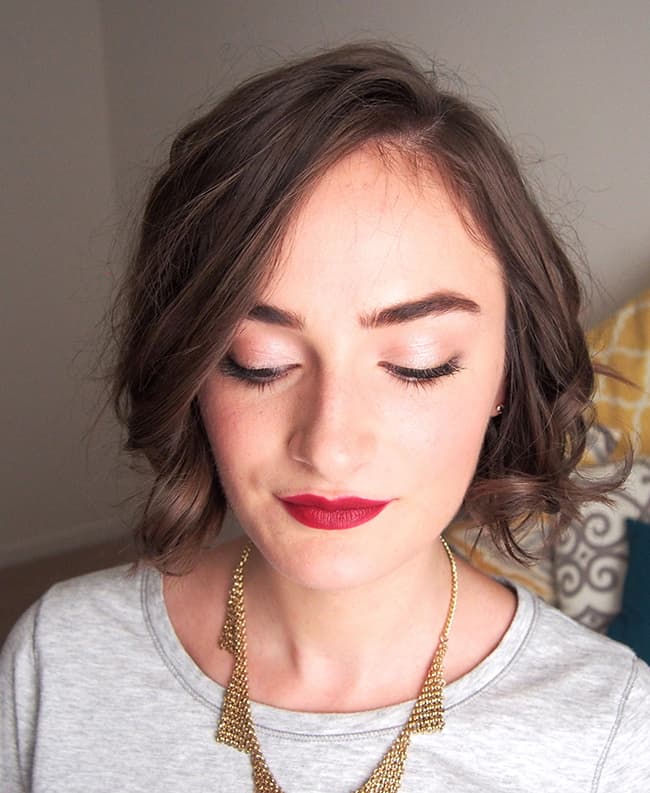 Lily Collins inspired makeup