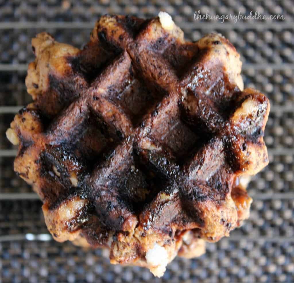 Chocolate Hazelnut Waffles