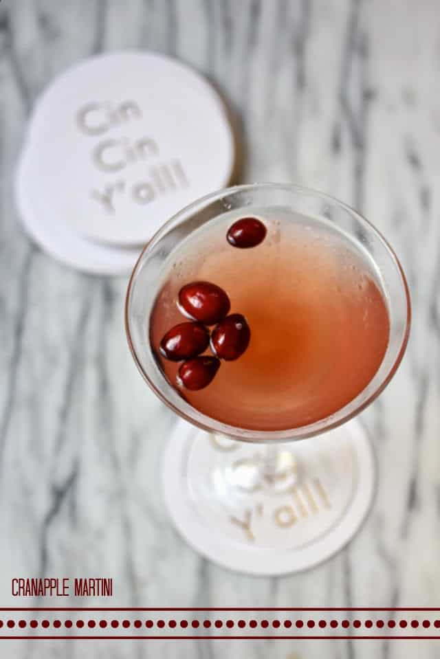 Cranapple Martini