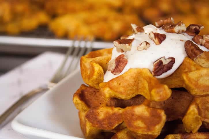 Pumpkin Waffles