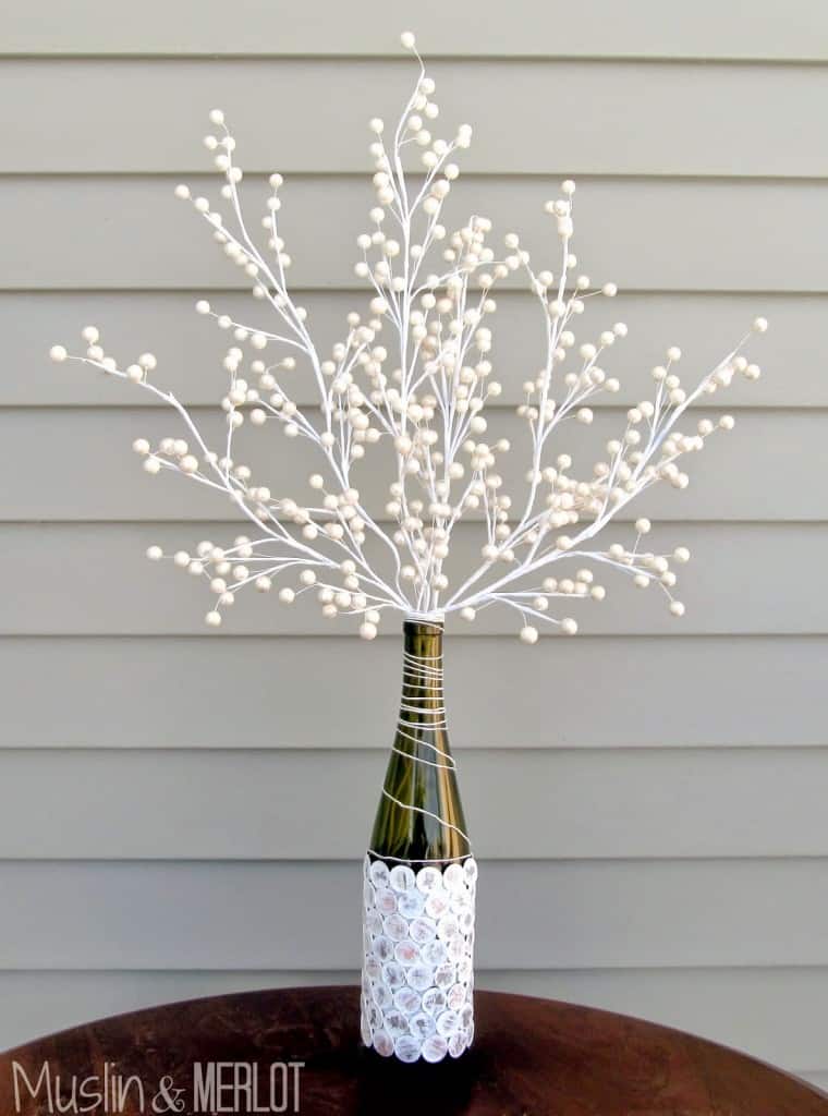 DIY penny vase by Mulsin & Merlot