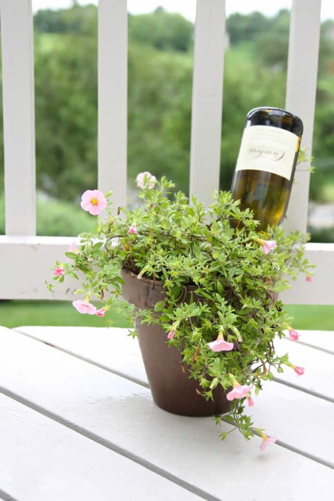 Self watering bottle by Julie Blanner
