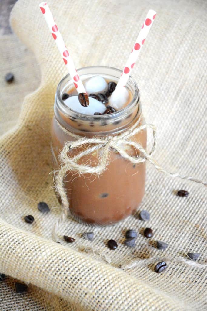 Salted chocolate iced coffee by With Salt & Wit
