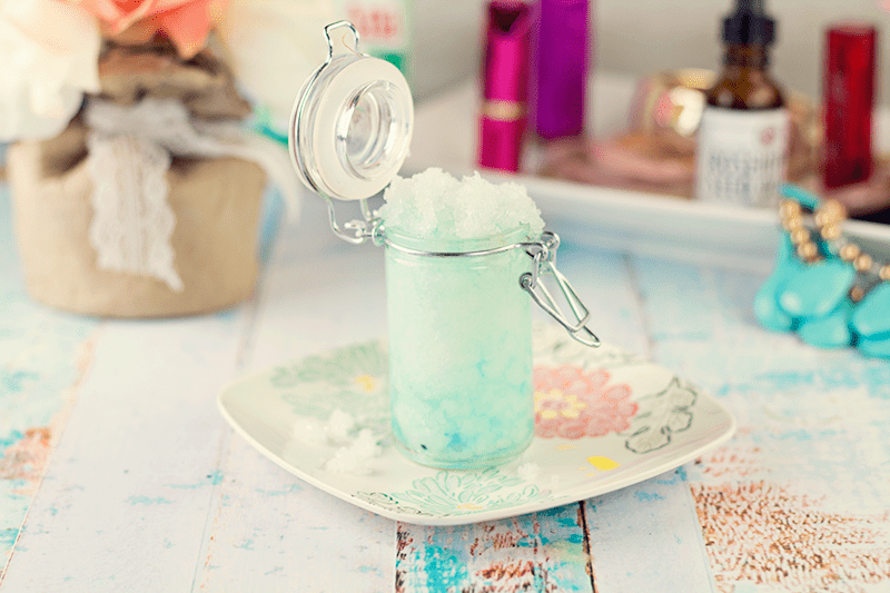 Healing Foot Scrub by Hair Spray & High Heels