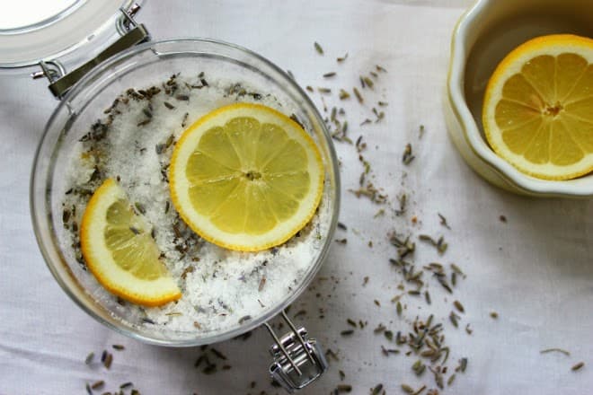 Lavender & Cyprus Foot Soak by The Candid Kitchen