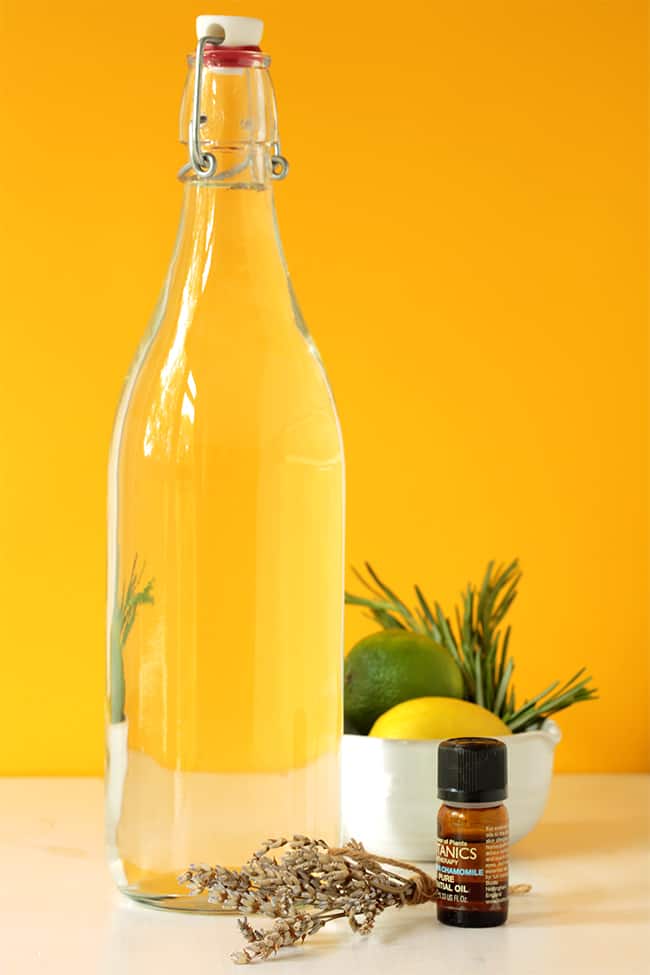 DIY Infused Vinegar Fabric Softener Hello Glow