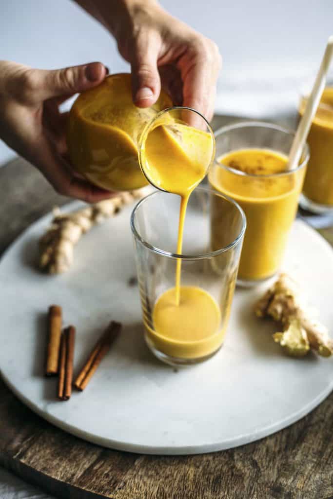 Ginger Pumpkin Smoothie by The Almond Eater