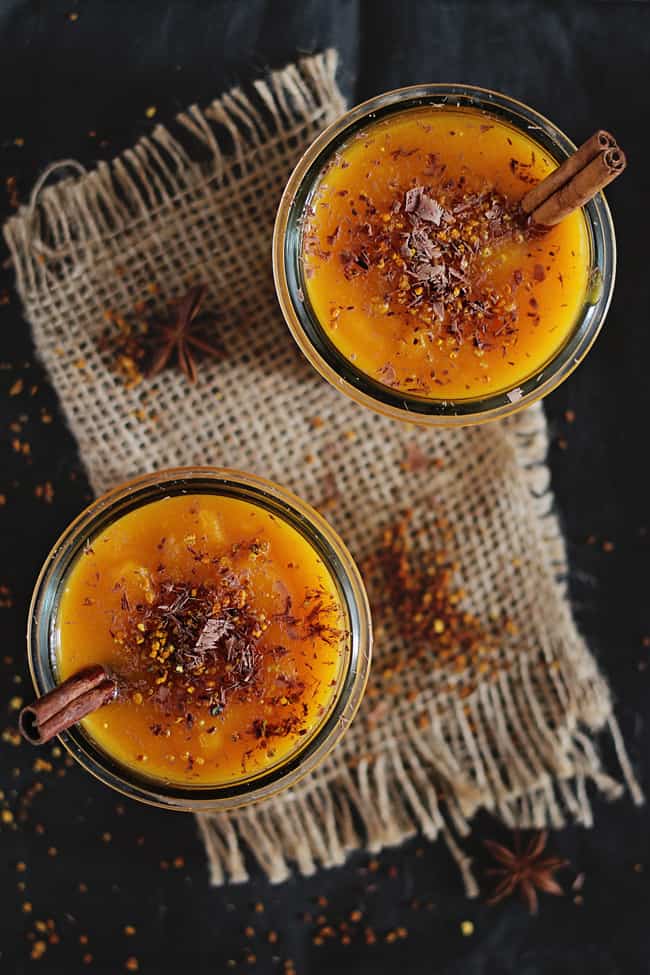 Protein-Packed Pumpkin Pie Smoothie by Hello Glow