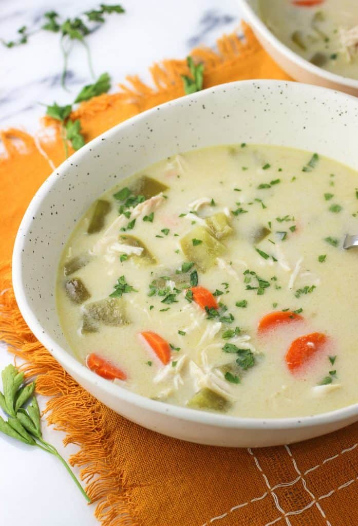 Coconut Curry Chicken Soup