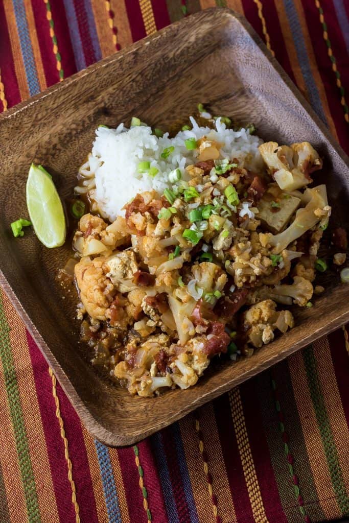 Cauliflower and Tofu Curry by In Fine Balance