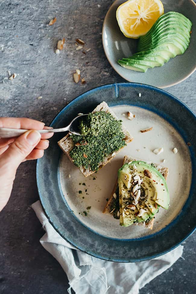 Easy Avocado Toast by Hello Glow