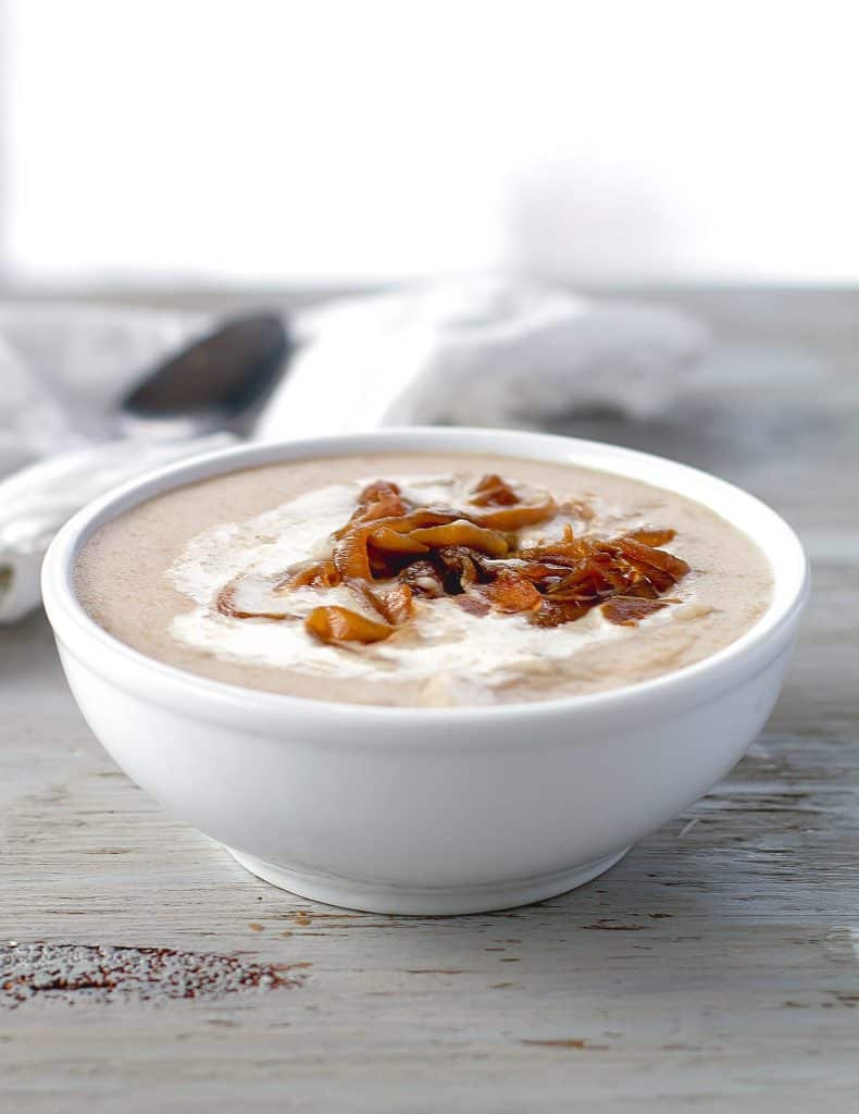 Roasted Potato and Apple Soup by Young Broke and Hungry