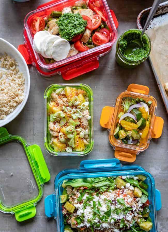 Ello Duraglass Meal Prep Bowls 5 Ways | HelloGlow.co