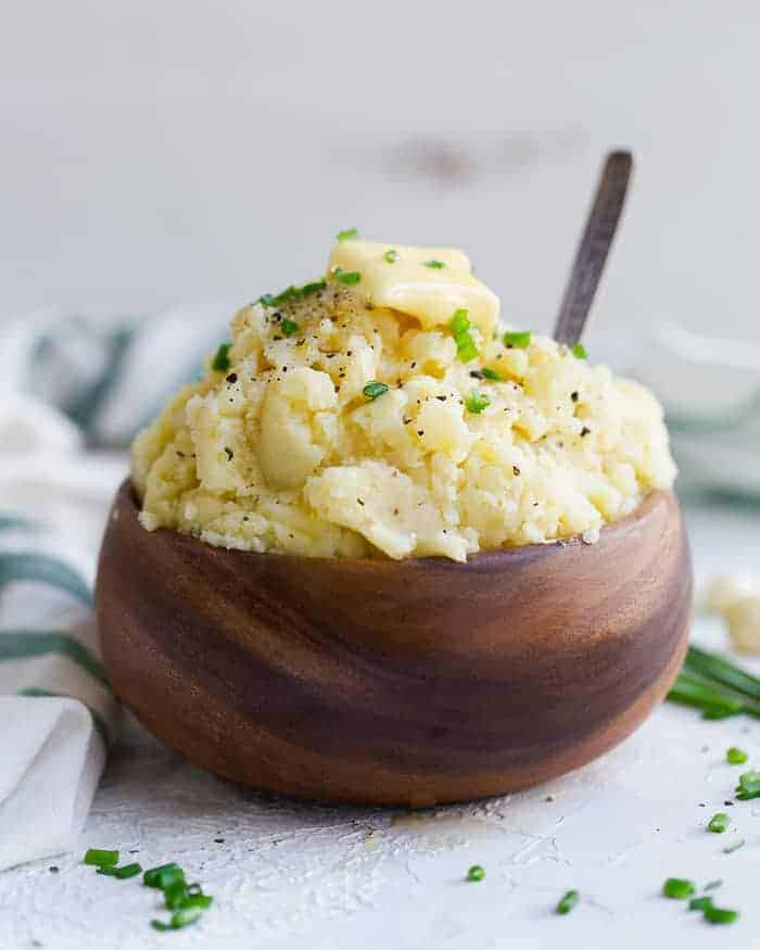 a thanksgiving upgrade you have to try: bone broth mashed potatoes