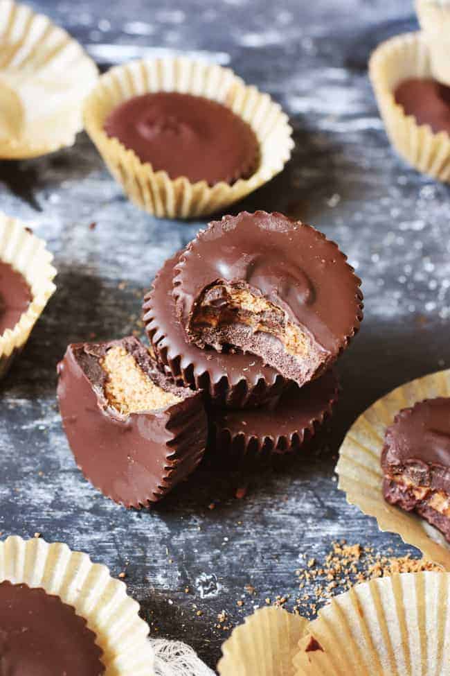 You need these healthy chocolate almond butter cups in your life